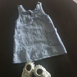 Denim Chambray Jumper